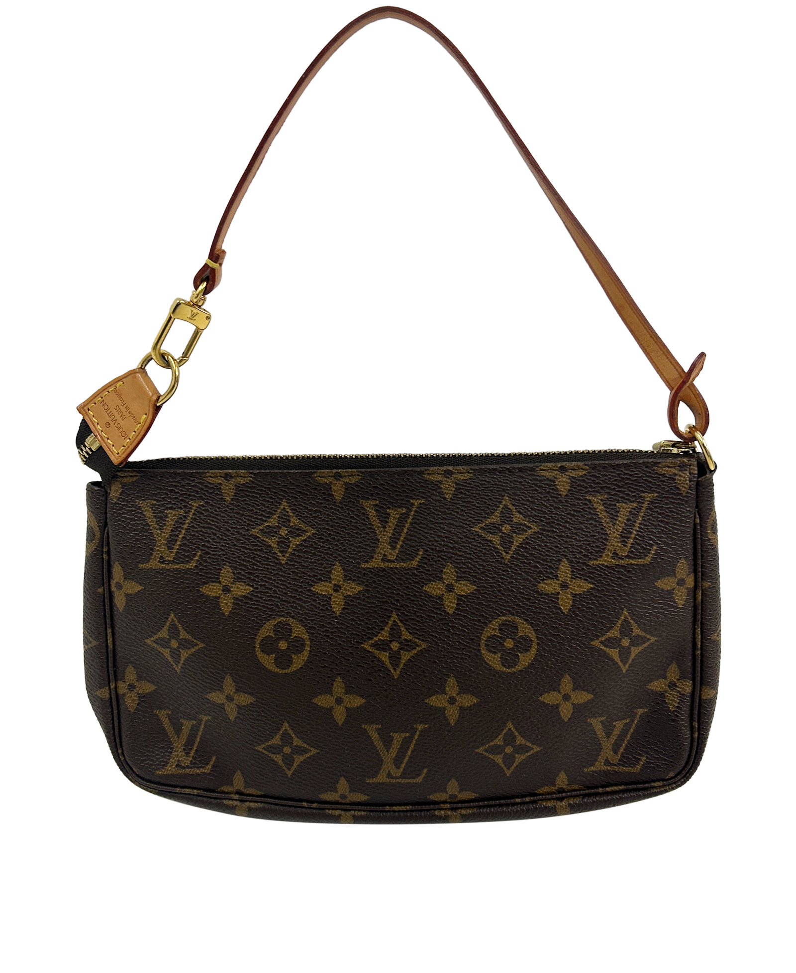 Pochette, 720&euro;, Bolso, Marrón, Canvas - General, Vista trasera